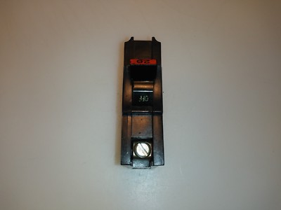 Lot De 10 Disjoncteurs Federal Pacific FPE Stab Lok 20A 1P - Monopolaire 20 Ampères, Modèle NA120, D'occasion Testés