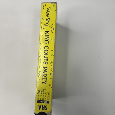 WEE SING KING COLE'S PARTY Musical Celebration VHS Video WEE SING KING COLE'S PARTY Musical Celebration VHS Video