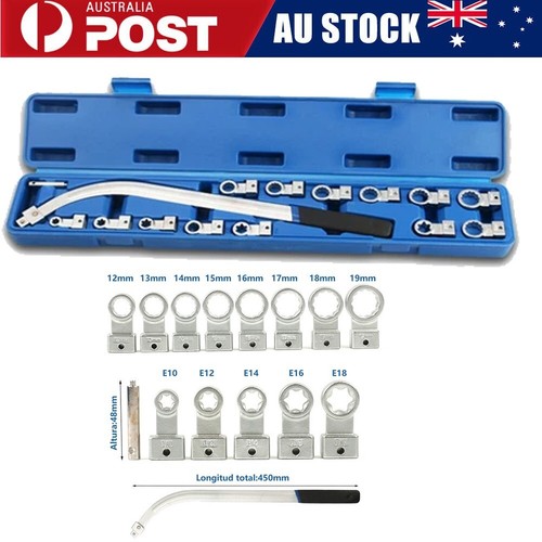 15pcs 12-19mm Auxiliary Timing Belt Tensioner Pulley Wrench Set Auto Repair Tool - Picture 13 of 13