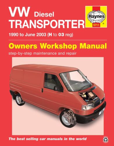 VW T4 Transporter Diesel 1990-2003 Workshop Repair Manual 5711 - Picture 1 of 8
