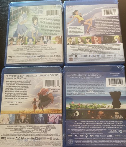Anime Blu-Ray Lot (Liz And The Blue Bird, Maquia, Legend Of Hei, The Wonderland) - Picture 2 of 2