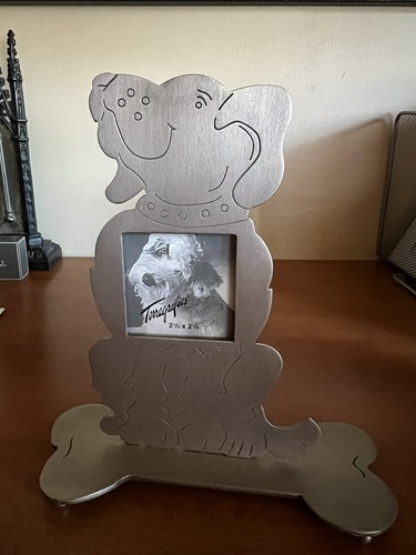 Vintage Burnes Lab Dog Picture Frame 2.5 X 2.5 New - Picture 8 of 8