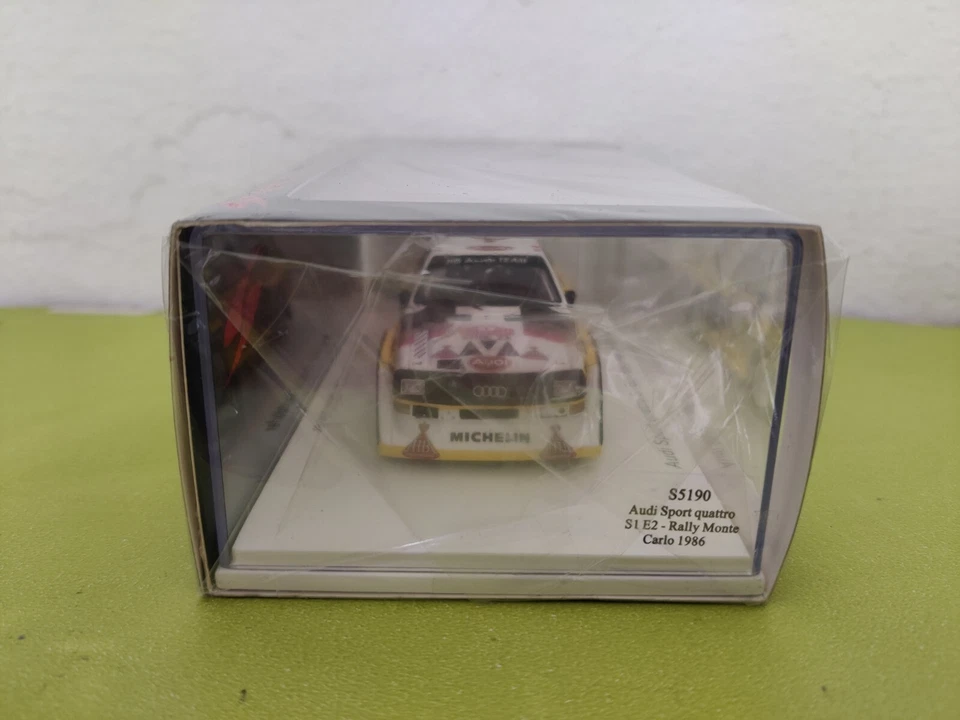 Audi Sport Quattro S1 E2 HB Rohrl-Geistdorfer Montecarlo 1986 1/43 Spark S5190 - Immagine 2 di 3
