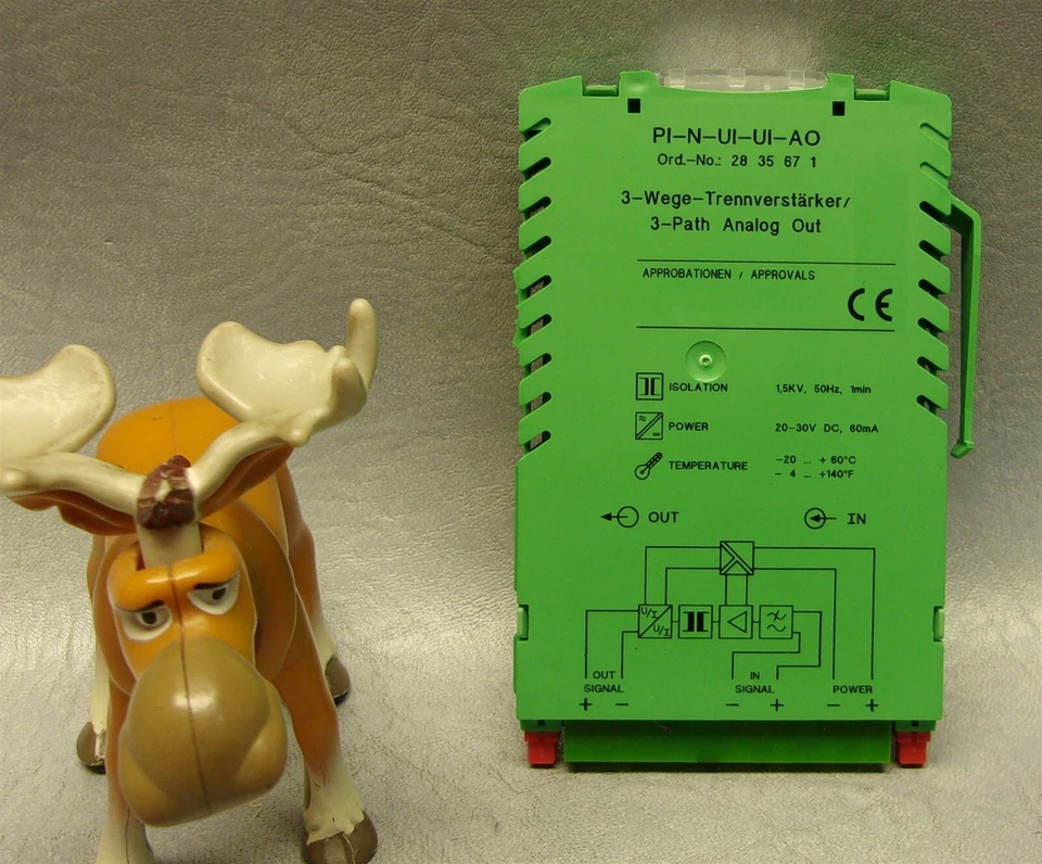 Aislador de señal Phoenix Contact PI-N-UI-UI-AO PI-N-UI-UI-AO-NC Foto 4 de 4