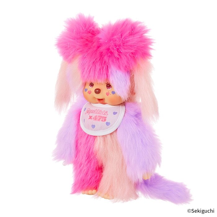 Monchhichi 475 Shinako Limited Wataame-chan Unicorn Plush doll