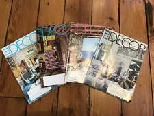 Set Lot 4 Elle Decor Magazine Issues Interior Design Apr May Jul Aug Sept 2018