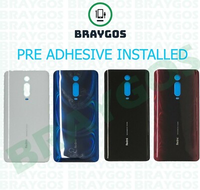 Rear Back Battery Cover Glass For Xiaomi Redmi K20 / PRO / PREMIUM With Adhesive