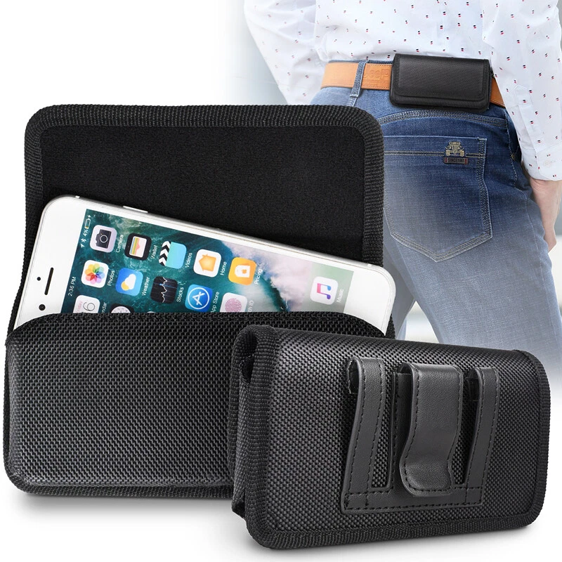 Horizontal Army Molle Bag Hiking Climbing Phone Belt Pouch Holster Cover Case US - Image 2 of 4