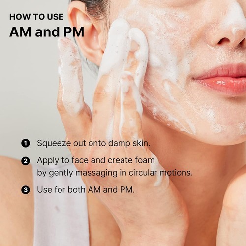 Mild Low pH Gel Face Cleanser for Clear Skin - 5.07 fl oz Korean Formula - Picture 9 of 10