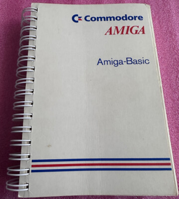 C=  Commodore AMIGA - Amiga Basic  Buch  /  deutsch #11 25