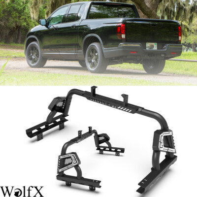 Height Width Adjustable Roll Bar For 2017-2026 Honda Ridgeline Sport Bar