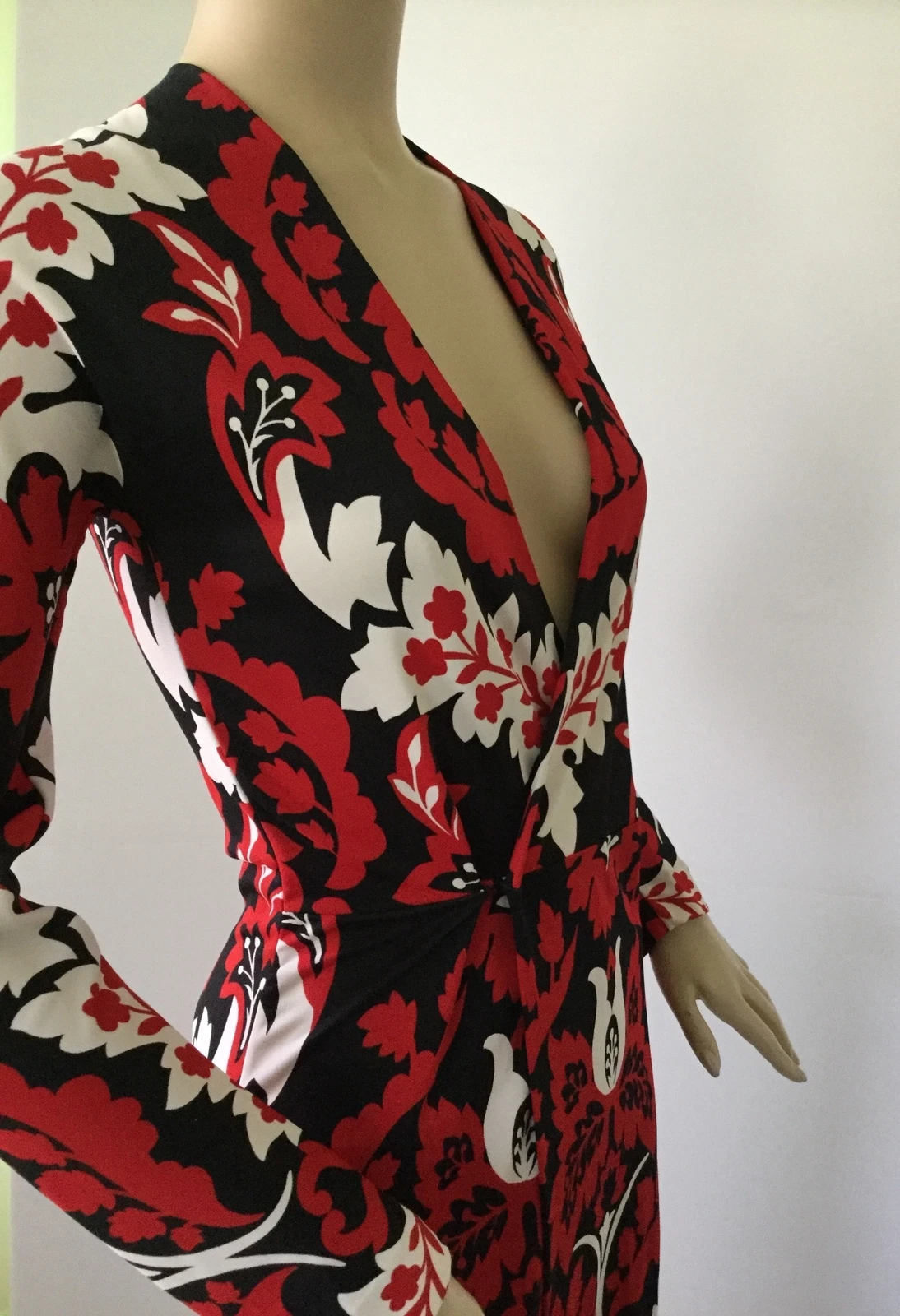 Abito lungo da passerella DSQUARED2 NUOVO stampa audace sobrio sexy! (Taglia XS) 2.990€!