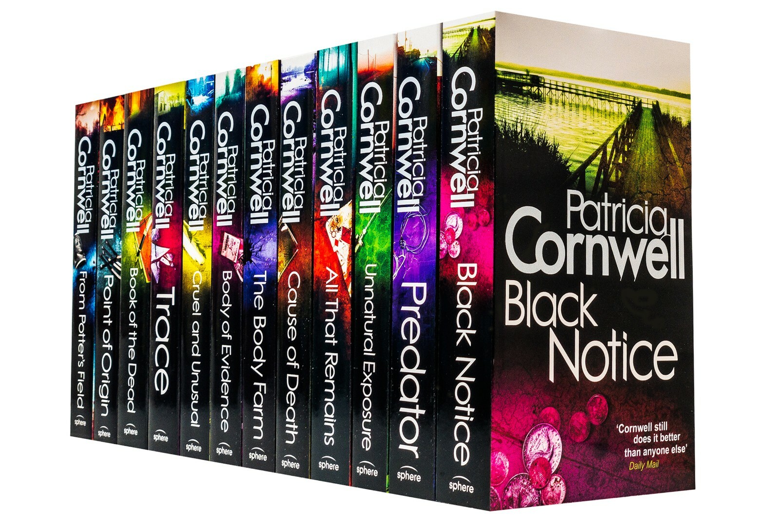 Kay Scarpetta Series 12 Books Collection Set By Patricia Cornwell