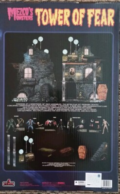 Mezco Tower of Fear 5 Points Monsters Deluxe Boxed Set 5 Figures New Sealed MINT