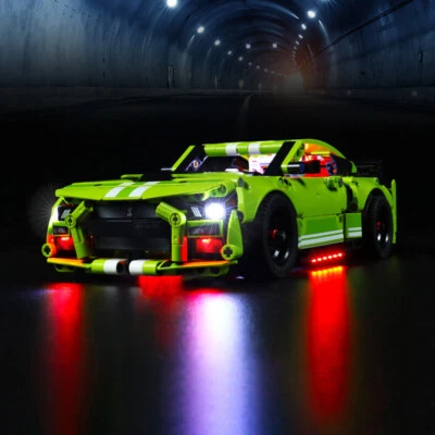 LED Licht Kit für Lego 42138 Mustang Shelby GT500 Car Modell Classic Version