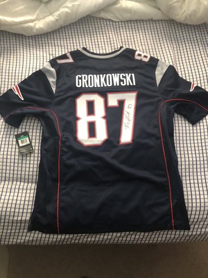 signed rob gronkowski jersey