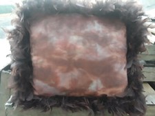 Tie Dye with Feathers Decorative Throw Pillow Cover / Sham NEW