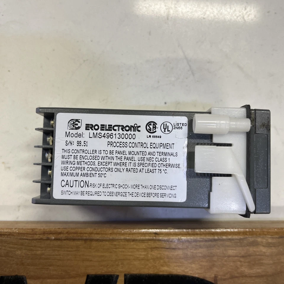 ERO Electronic LMS491130000 LMS Temperature Controller - Image 3 of 4