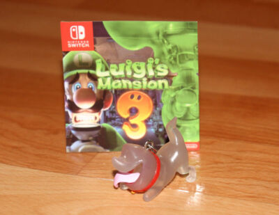 Luigi's Mansion 3 Polterpup Rare Keychain / Schlüsselanhänger Nintendo Switch