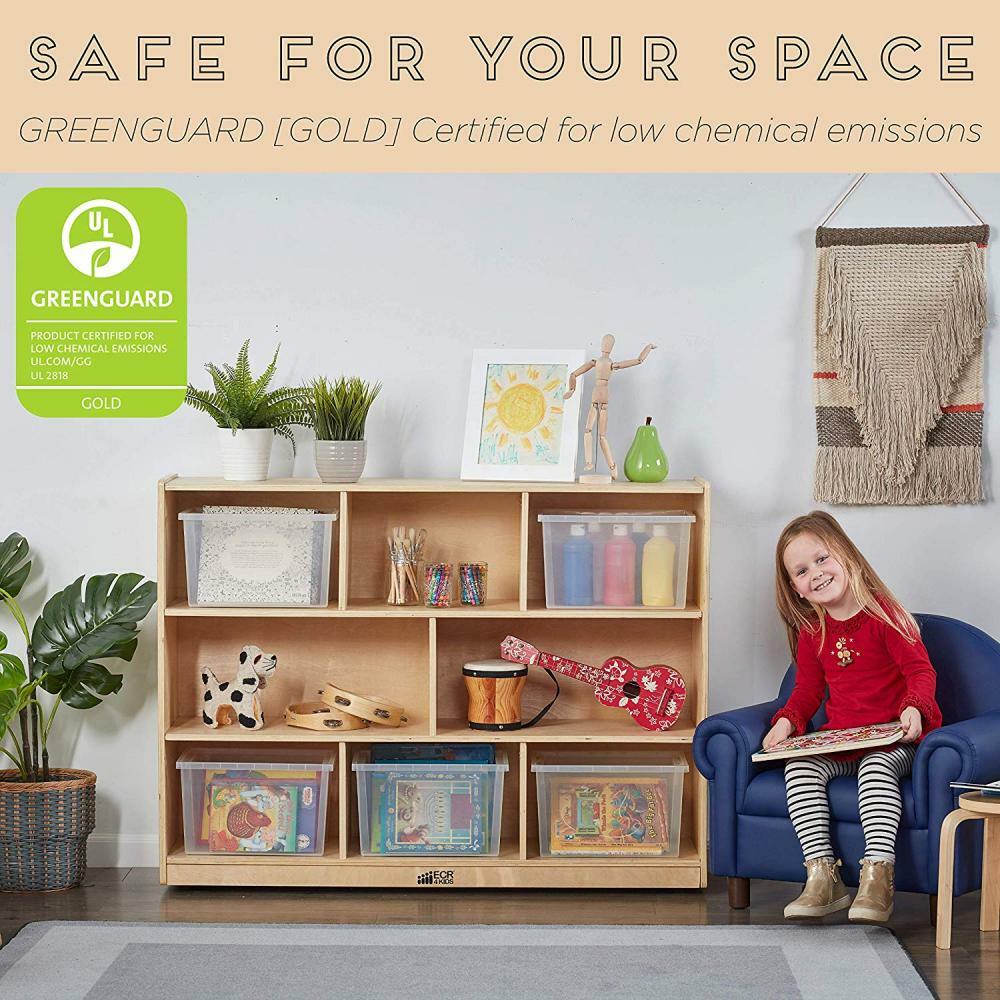 Ecr4kids 8 Compartment Shelving Unit With Casters For Sale Online Ebay