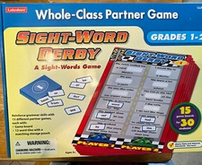 Lakeshore Learning Sight-word Derby Game, Grades 1-2