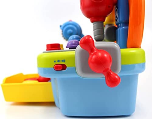 Toys for 2 Year Old Boy, Kids Tool Bench Toys for 1 Year Old Boys Musical - Picture 5 of 5