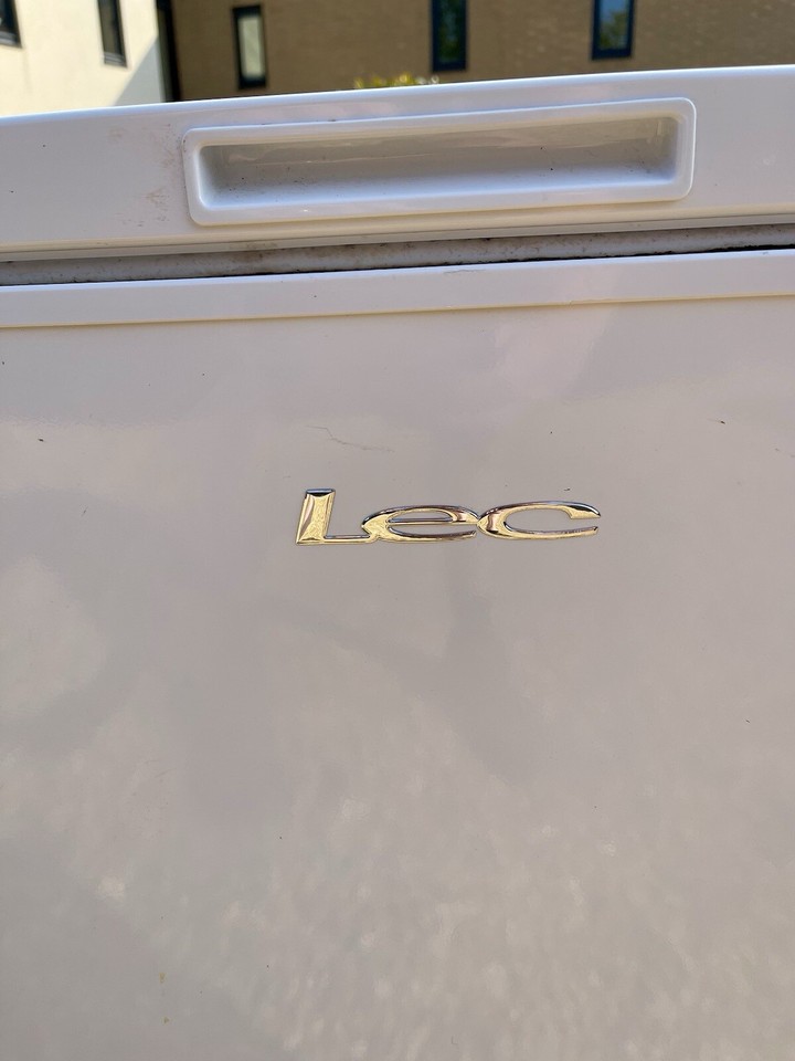 LEC CF100LW MK 2, 98 Litre Freestanding Chest Freezer In White eBay