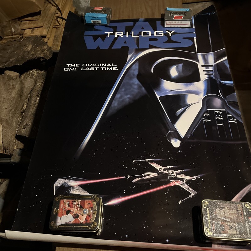 STAR WARS TRILOGY SPECIAL EDITION R-97 VIDEO POSTER 40x27