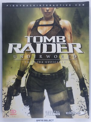 TOMB RAIDER UNDERWORLD Lara Croft Offizielle Strategieanleitung PS3 XBOX360 PC