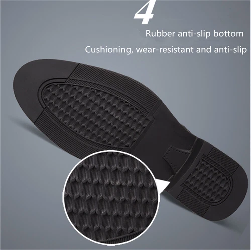 Herren Business Formal Leder Oxford Schuhe Kleid Hochzeitsschuhe - Bild 7 von 15