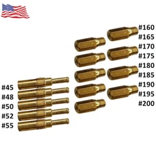 Carburetor Main Jet Slow Pilot Jet 10Pcs for PWK Keihin OKO CVK PWM