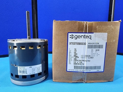 New Trane Genteq MOT12255 5SME39HXL706 1/2HP Furnace Blower ECM Motor 6.8A 115V