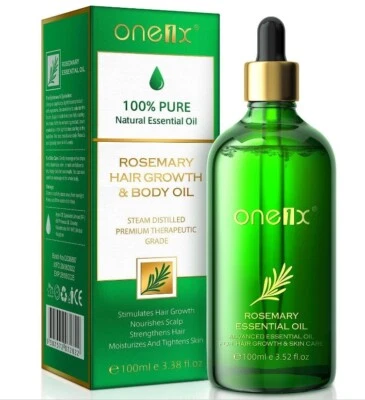 ONE1X ROSEMARY OIL Hair Growth Hair REGROWTH Strengthening HAIR TREATMENT OIL 100ml