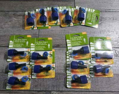 15pc Raindrip R325C Compression Swivel Adaptor with Washer, Connects 1/4 Inch..