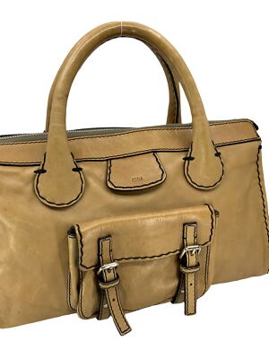 Chloe Edith Medium Leather Satchel Bag | eBay