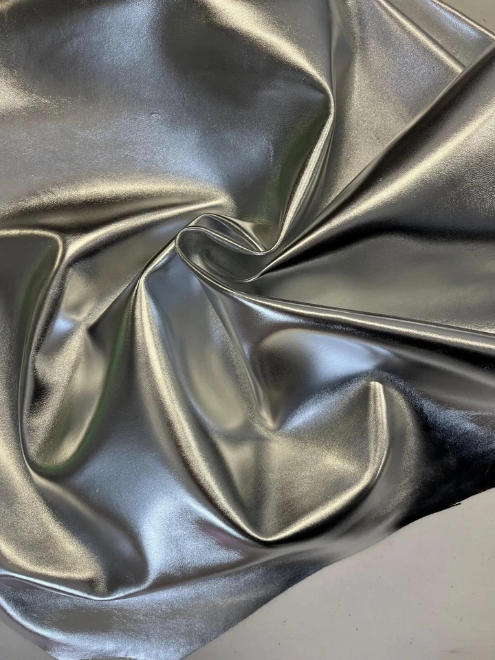 Sheep leather metallic colors, Genuine lambskin nappa leather for crafts 2,5 - Image 4 of 4