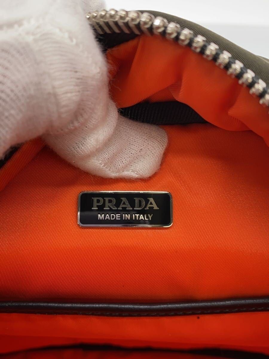 PRADABackpack Mini Backpack GRN Plain 1BZ049 Used - image 5