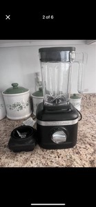 KitchenAid K150 3 Speed Ice Crushing Blender, Black