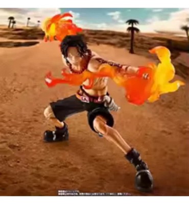 SHF Portgas D Ace One Piece Action Figure Articulated Toy Gift