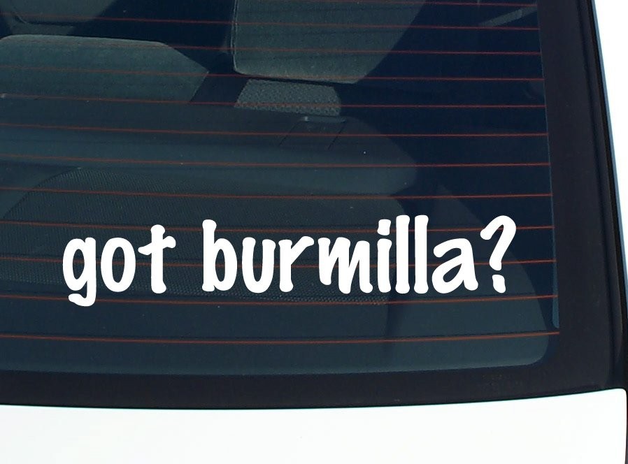Got Burmilla Cat Lover Car Decal Bumper Sticker Vinyl Joke