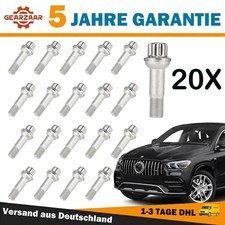 20x Radbolzen Radschraube für Mercedes-Benz X166 W166 X204 W164 Radschrauben 20x Radbolzen Radschraube für Mercedes-Benz X166 W166 X204 W164 Radschrauben