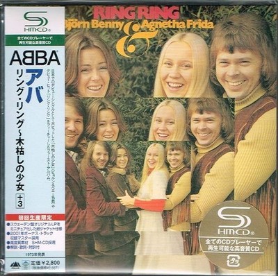 ABBA ''Ring Ring'' Japan LTD Mini LP SHM CD Paper Sleeve w/OBI