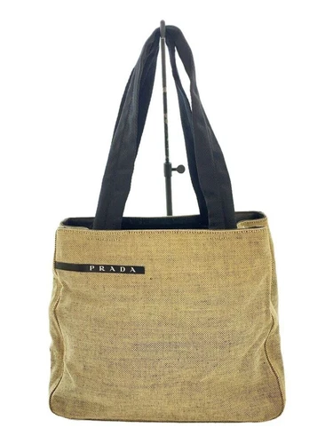 Sac fourre tout PRADA toile état considérations occasion