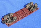 Post-War Lionel 6406 Uncataloged Flatcar EX 1961 — photo 2
