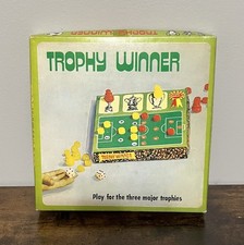 Vintage Elmar Trophy Winner Soccer Football Dice Game
