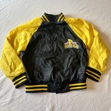 1994 Vintage Power Ranger Children s Jacket Size 4 to 6 Years Black Yellow Rare