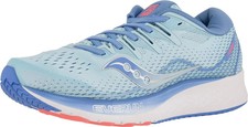 Saucony Ride ISO 2 Blue / Coral Women's Running Shoes - US 10
