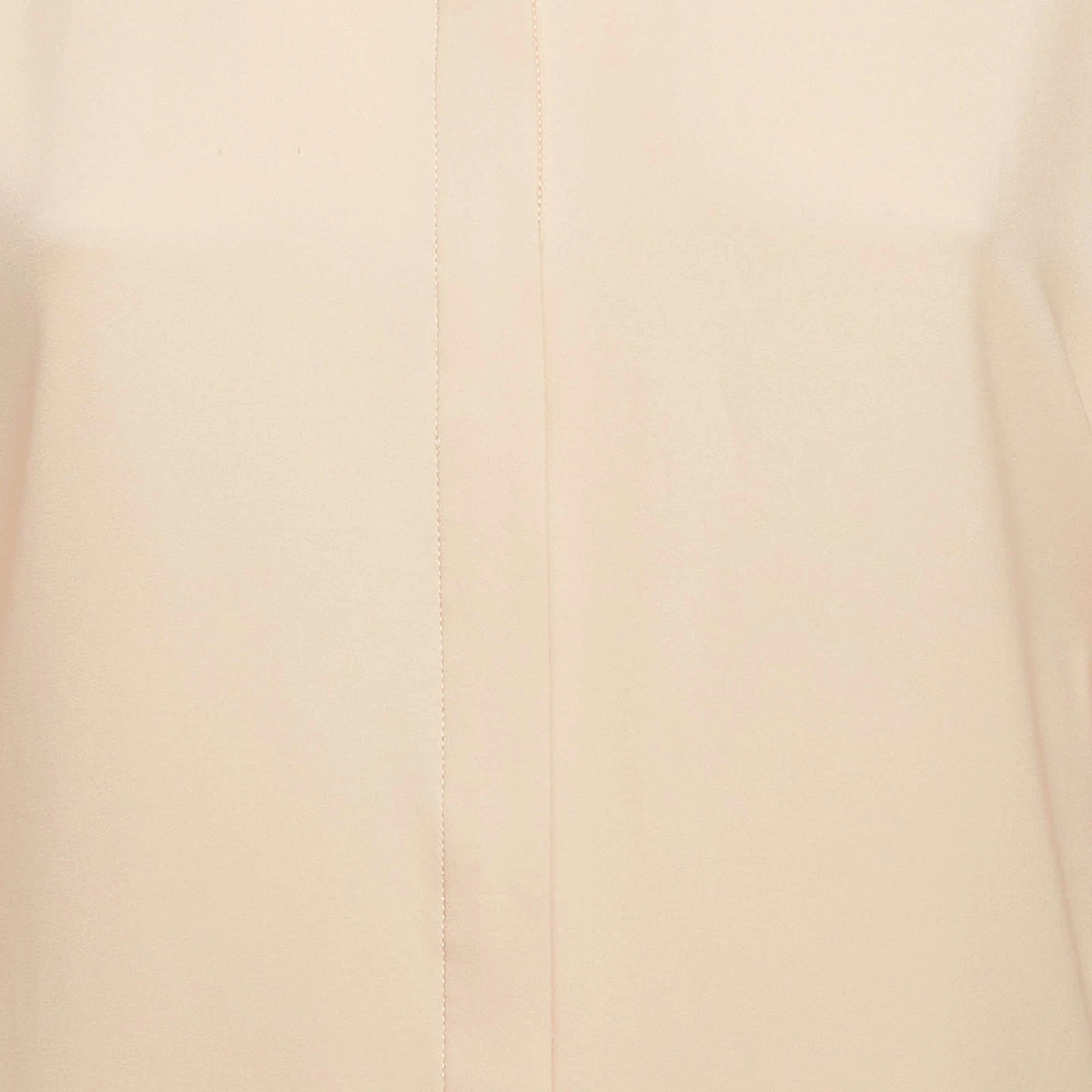 UNDERCOVER Abito corto Victoria Victoria Beckham arancione con bottoni davanti allacciato in vita M