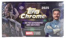 2024/25 Marvel Studios Chrome Hobby Box