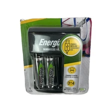 Energizer CHVCWB2 Recharge Basic Charger for AA & AAA Rechargeable Batteries